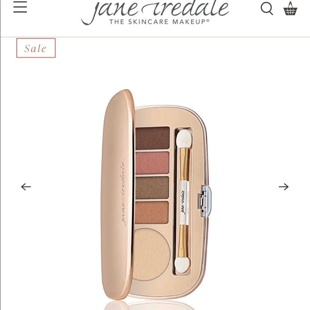 Jane ierdale naturally glam eyeshadow kit NEW